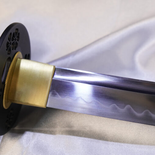 Nagamaki/Katana Crucible Steel Clay Temper