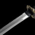 Serrated Katana 1060 Carbon Steel Blade