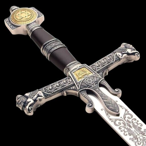 King Solomon Star of David Sword