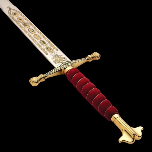 Sword of Charles V with Gold Etchings