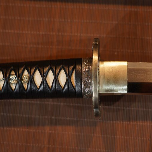 Tamahagane Katana Blade (鹤波拵)