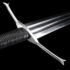 Euro #1 Two Handed Medieval Long Sword with Double Fullers