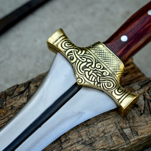Mythical Achilles Sword with Leaf-Shape Blade