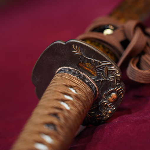 Crab Koshirae Tamahagane Katana