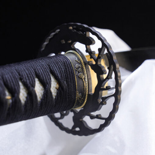 Kanmuriotoshi Zukuri S7 Steel Tameshigiri Katana