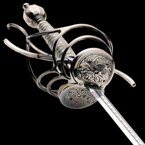 Christus Imperat Rapier Blade Guard