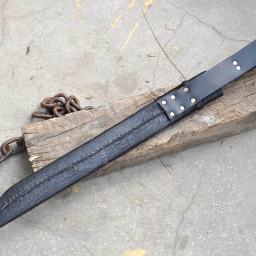 Long Blade Saxon/Viking Seax Sword with Bone Handle