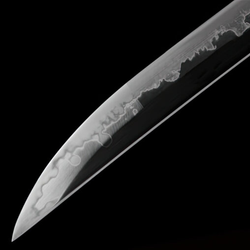 Tsunami Choji Hamon Katana Sword T10 Steel