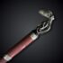 Damascus Octopus Cane Sword – Wood Shaft