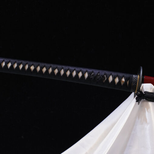 Nagamaki/Katana Crucible Steel Clay Temper