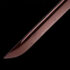 Chokuto Shirasaya 1095 Red Folded Steel