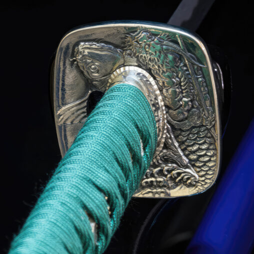Taikyu Katana Turbulent Wave Motif