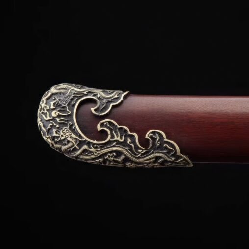 Dragon Dao Hazuya Polish Folded Steel Blade