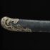 Qing Dao Sword Dragon Pattern Steel Clay Tempered Blade
