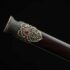 Tang Dao Pattern Folded Steel Clay Tempered Blade
