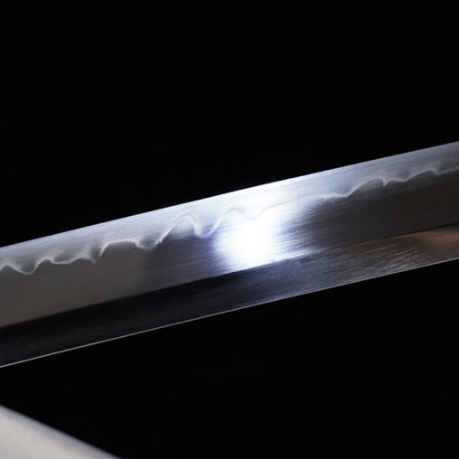 Nagamaki/Katana Crucible Steel Clay Temper