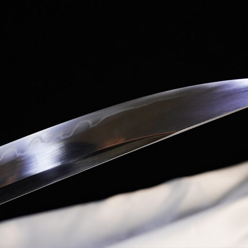 Nagamaki/Katana Crucible Steel Clay Temper
