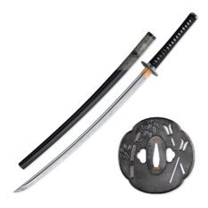 Bamboo Citadel Katana with Pure Iron Tsuba