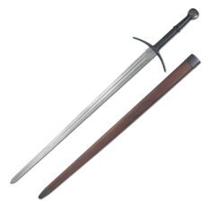 15th Century Bastard Sword - 50 inched Antiqued Blade