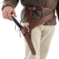 Broadsword Belt Left Hand 13th Century Style