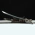 Dao Sword Folded Pattern Steel Clay Tempered Blade