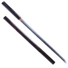 Ebony Shirasaya Chokuto