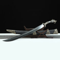 Hailong Dao Sword Dragon Design Pattern Steel