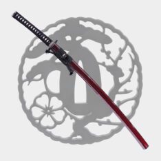 Kanmuriotoshi Zukuri S7 Steel Tameshigiri Katana