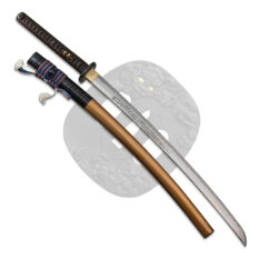 Folded Kinryu Katana Dragon Horimono