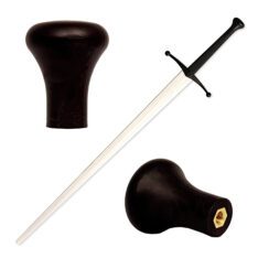 Black Synthetic Scent Stopper Pommel