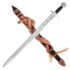 Viking Rune Etched Sword of Baldur