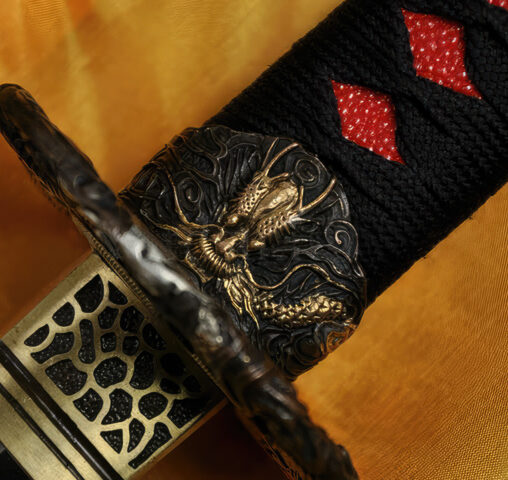 Nagamaki/Katana Clay Tempered (Naginata Blade)