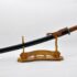 Katana 1060 Carbon Steel Sword Full Tang Black Blade Tsuba
