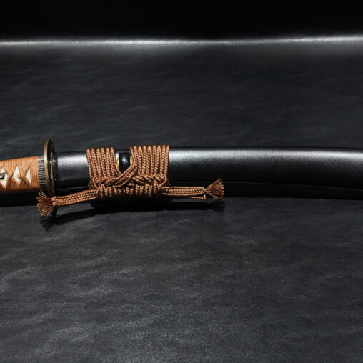 9260 Steel Wakizashi (Naginata Blade Shape)
