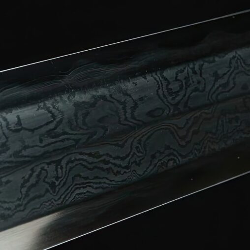 Dragon God Jian Pattern Steel Clay Tempered
