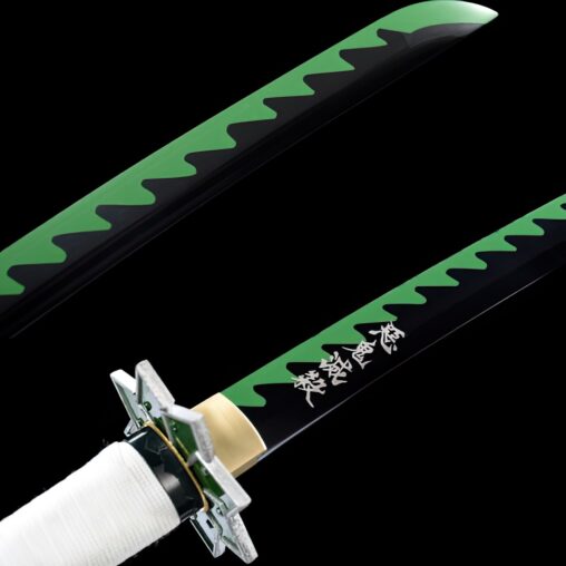 Sanemi Shinazugawa’s Katana Demon Slayer Sword T10 Steel