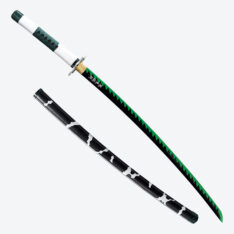 Sanemi Shinazugawa's Katana Demon Slayer Sword T10 Steel