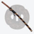 Nova Brown Striped 1095 Carbon Steel Katana