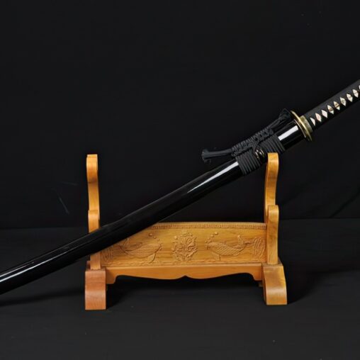 Katana 1060 Carbon Steel Sword Hand Polished Alloy Tsuba