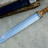 Gladius Sword Natural White Wood Handle