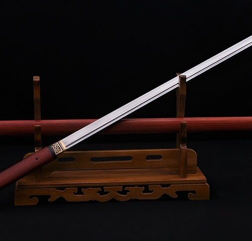 Zatoichi Ninjato Shirasaya Damascus Blade
