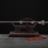 Jian Tricolor Copper Damascus Steel Sword Folded Steel