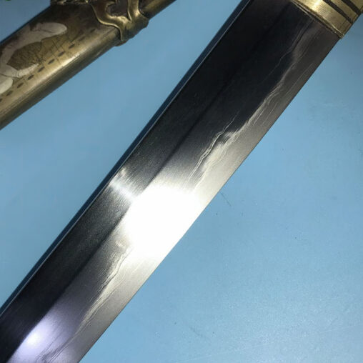 O-Tachi Tamahagane Steel Sword Shunga