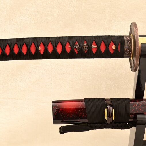 Katana 9260 Spring Steel Sword Samurai Monster Tsuba