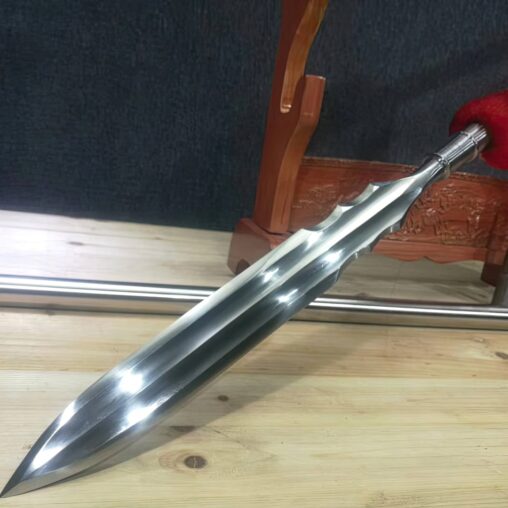Chinese “King of Weapons” Damascus Steel Spear