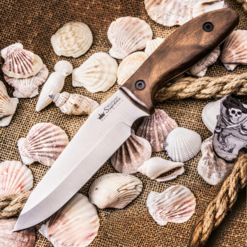 Flint Outdoor Knife – AUS-8 and Hump Pommel