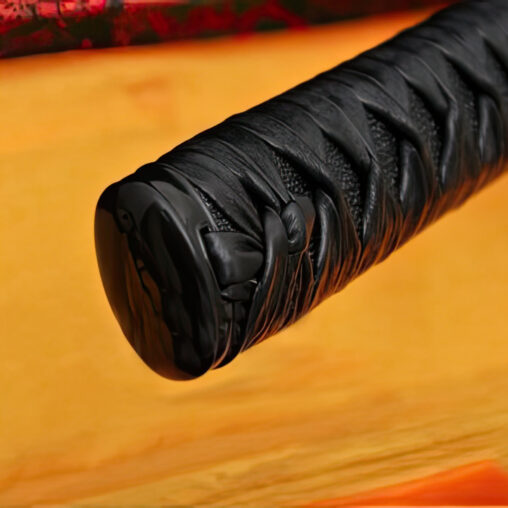 Ninjato 1060 Carbon Steel Sword Functional Black