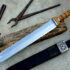 Gladius Sword Natural White Wood Handle