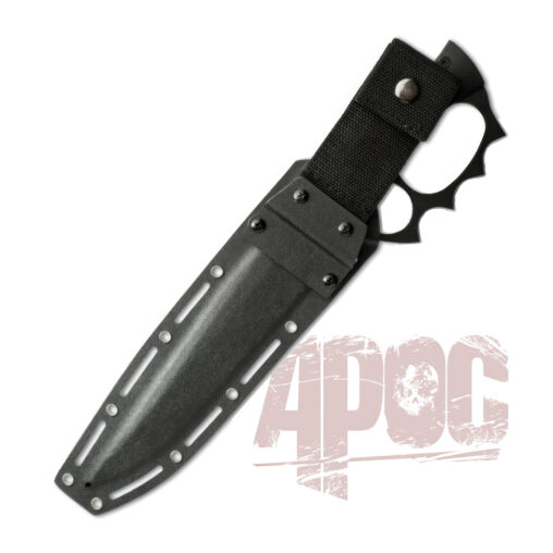 Last Chance Trench Bowie with Knuckle Duster Grip