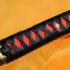Katana 1095 Carbon Steel Sword Leather Ito Dragon Musashi Oil Quenched